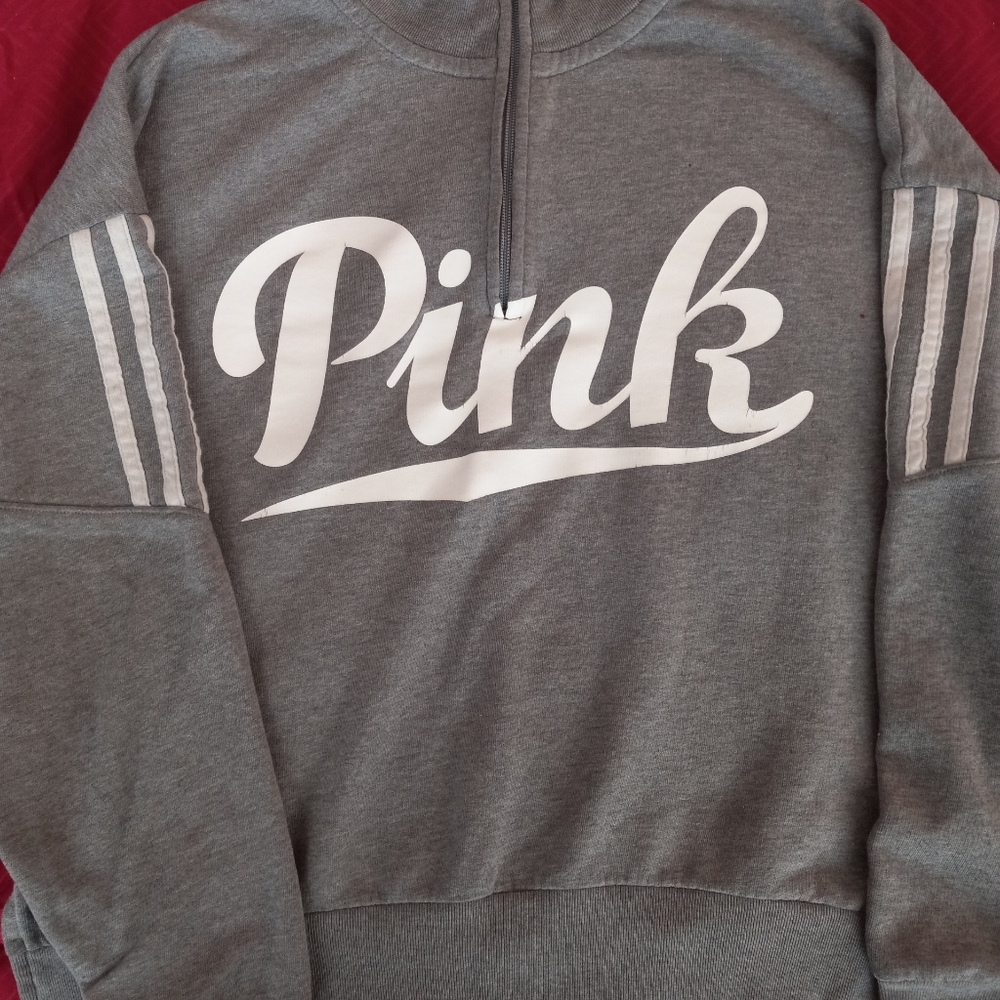Pink Gray pull over